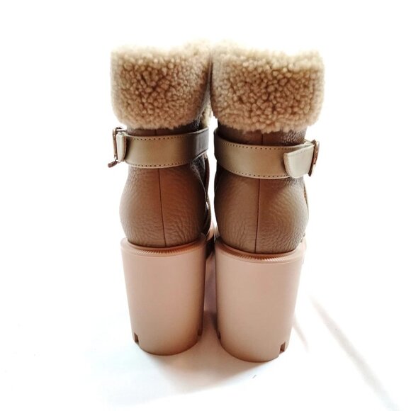 Christian Louboutin Boots Women Beiges Leather (calf) 420-073025 - Picture 4 of 9